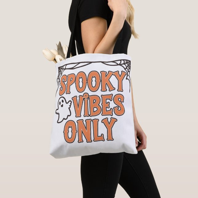 Tote Bag Citations de la Saison Effrayante (De près)