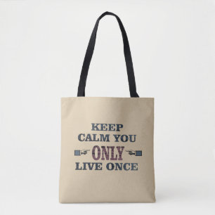 Tote Bag Citations de vie motivante
