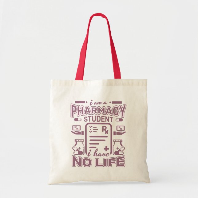 TOTE BAG CITATIONS D'ÉTUDIANTS EN PHARMACIE (Devant)