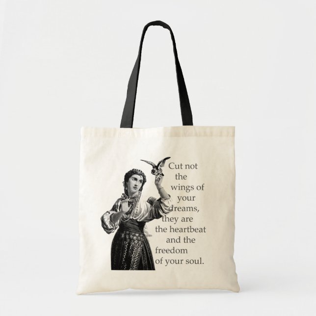TOTE BAG CITATIONS D'INSPIRATION POUR DES FEMMES (Devant)