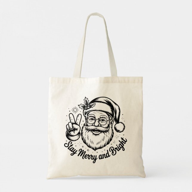 Tote Bag Citations drôles de typographie moderne (Dos)