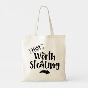 Tote Bag Citations drôles de typographie moderne