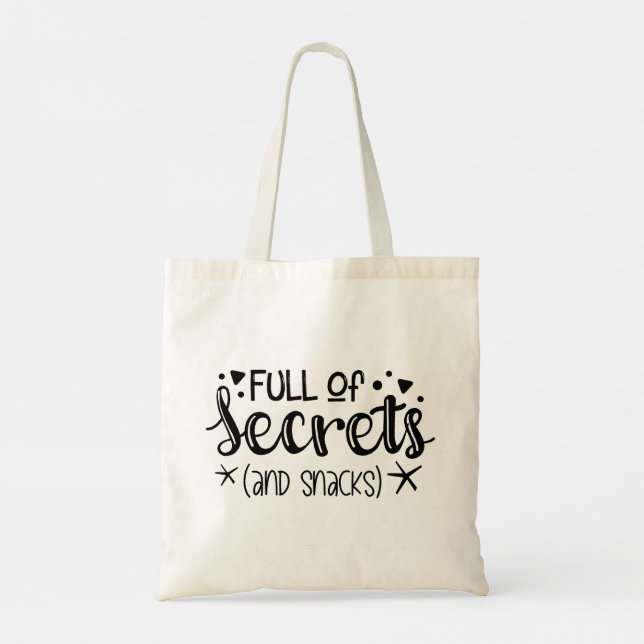 Tote Bag Citations drôles de typographie moderne (Dos)