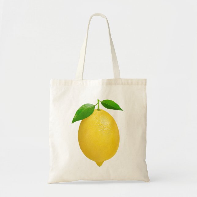Tote Bag Citron (Devant)