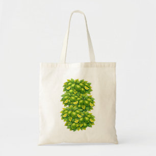 Tote Bag Citron botanique fruit du genre Citrus