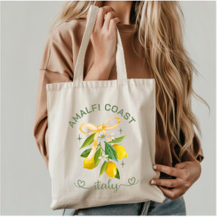 Tote Bag Citron de la côte amalfitaine - Italie Souvenir de