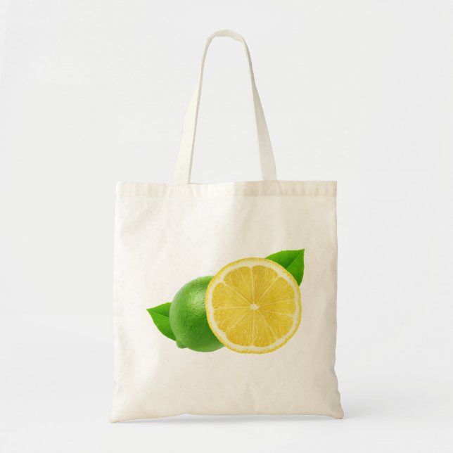 Tote Bag Citron et citron vert (Devant)