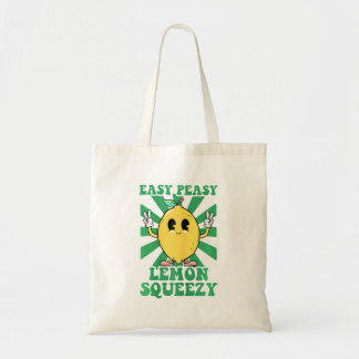Tote Bag Citron pâle simple Squeezy Lemonade Ceo Funny Lemo