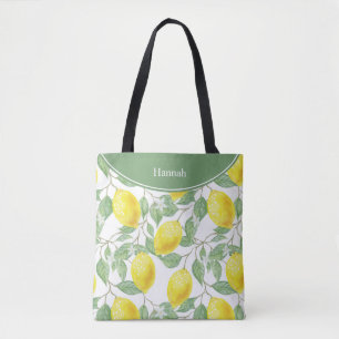 Tote Bag Citron personnalisé