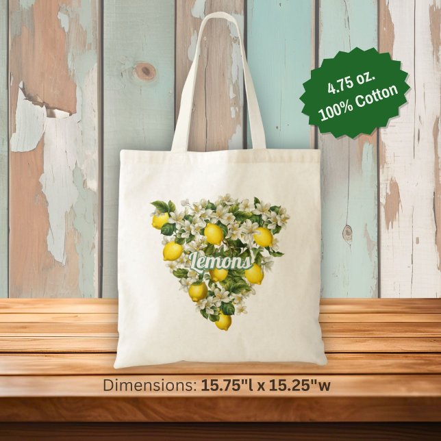 Tote Bag Citrons (Créateur téléchargé)