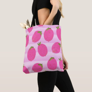 Tote Bag Citrons roses Lemonade Fruit d'été Fruit brillant
