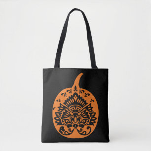 Tote Bag Citrouille chic Fourre-tout