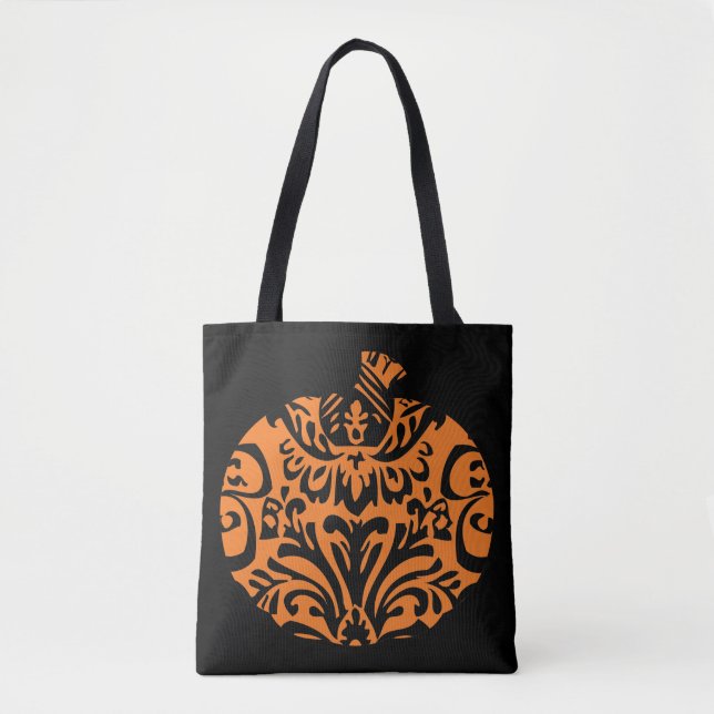 Tote Bag Citrouille chic Fourre-tout (Devant)