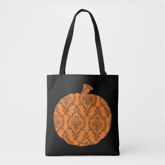 Tote Bag Citrouille chic Fourre-tout (Devant)