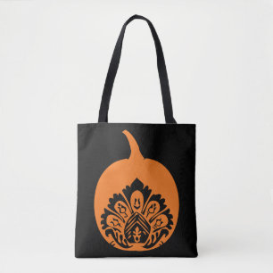 Tote Bag Citrouille chic Fourre-tout