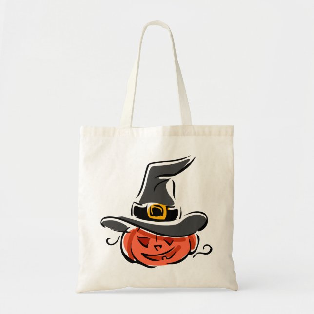 Tote Bag Citrouille de cuisine (Devant)