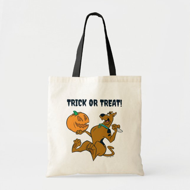 Tote Bag Citrouille de sculpture Scooby-Doo (Devant)