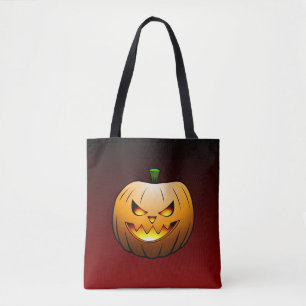 Tote Bag Citrouille d'Halloween Trick or Treat