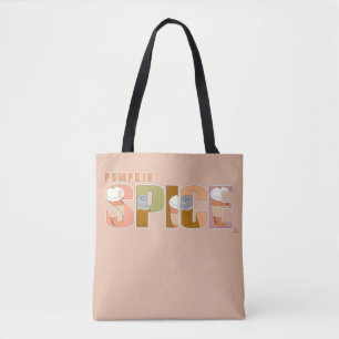 Tote Bag Citrouille Épice amusant Profil de la saveur d'aut