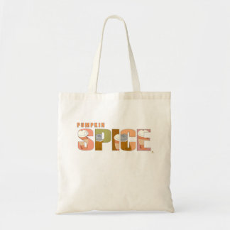 Tote Bag Citrouille épice drôle Slogan d'automne