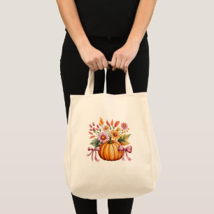 Tote Bag Citrouille Halloween T-Shirt - Mignonne automne