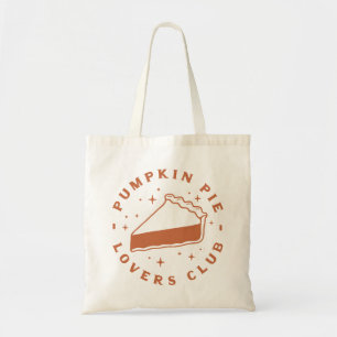 Tote Bag Citrouille pie citations mignonne automne saison e