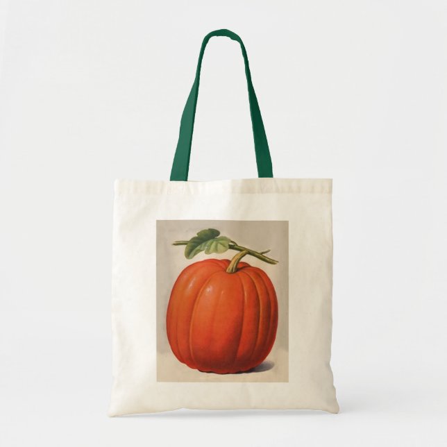 Tote Bag Citrouille vintage (Devant)