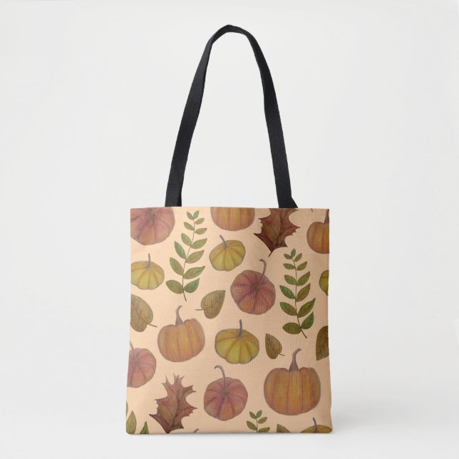 Tote Bag Citrouilles (Devant)