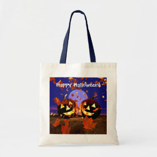 Tote Bag Citrouilles d'Halloween