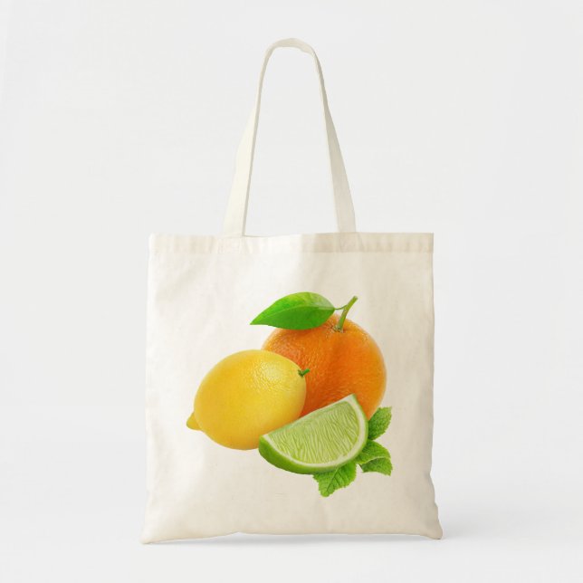 Tote Bag Citrus fruits (Devant)