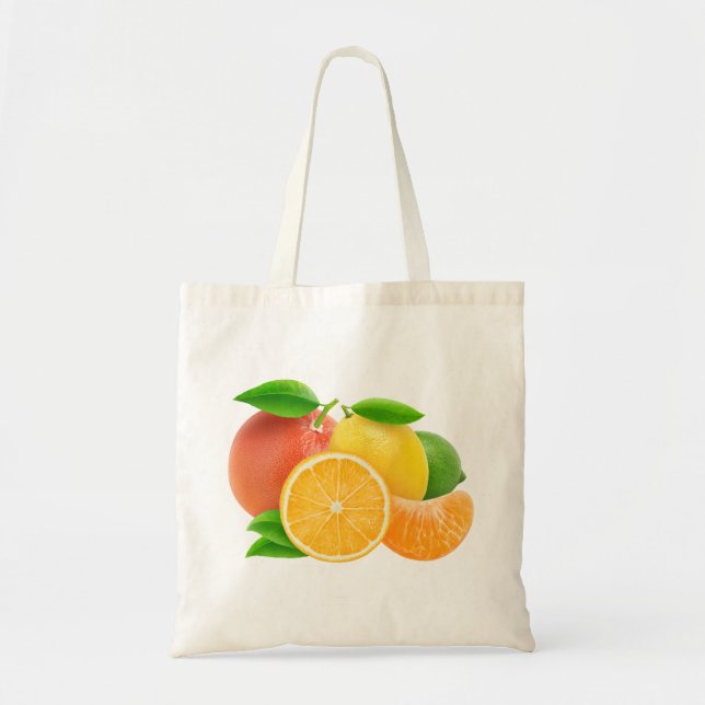Tote Bag Citrus fruits (Devant)