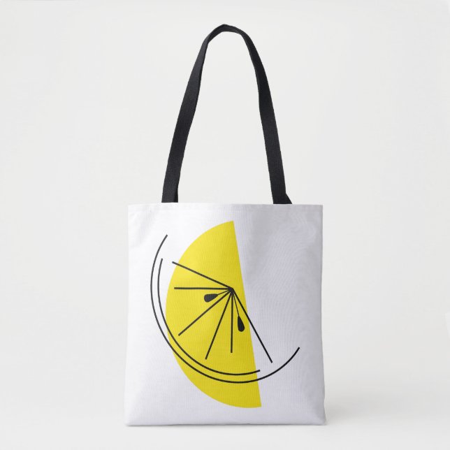 Tote Bag Citrus Lemon partout à fourre-tout (Devant)