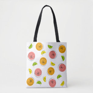 Tote Bag Citrus Multi partout sur fourre-tout