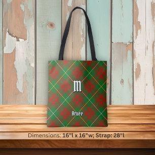 Tote Bag Clan Bruce Hunting Tartan
