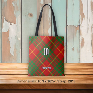 Tote Bag Clan Cameron Tartan