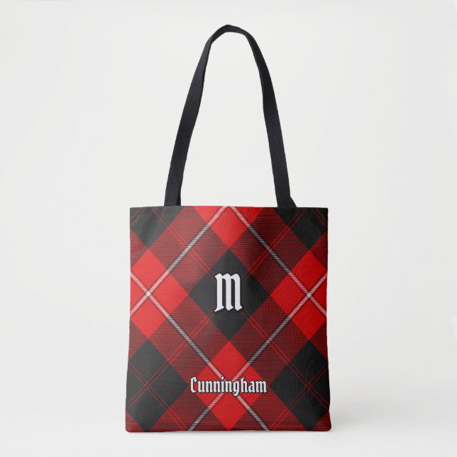 Tote Bag Clan Cunningham Tartan (Devant)