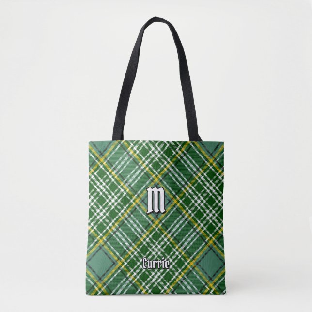 Tote Bag Clan Currie Tartan (Devant)