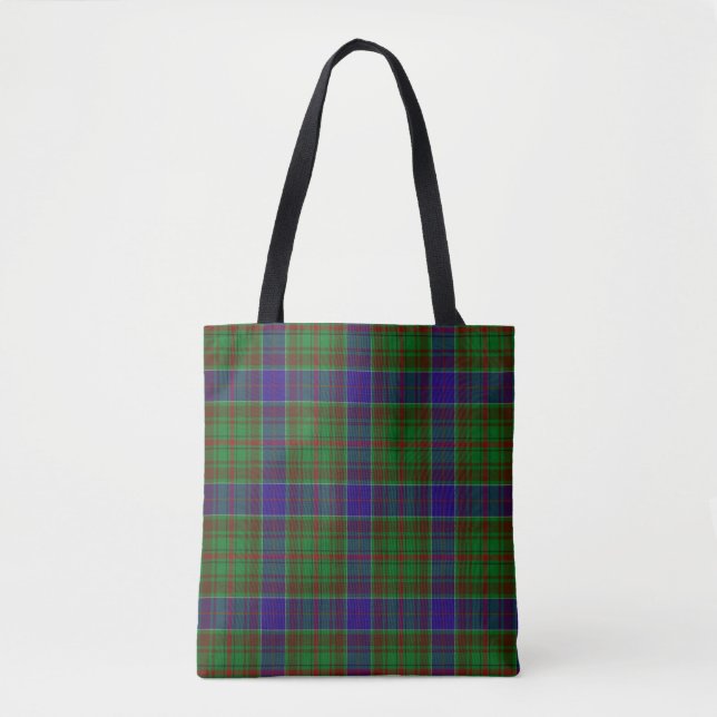 Tote Bag Clan écossais Adam Tartan Plaid (Devant)