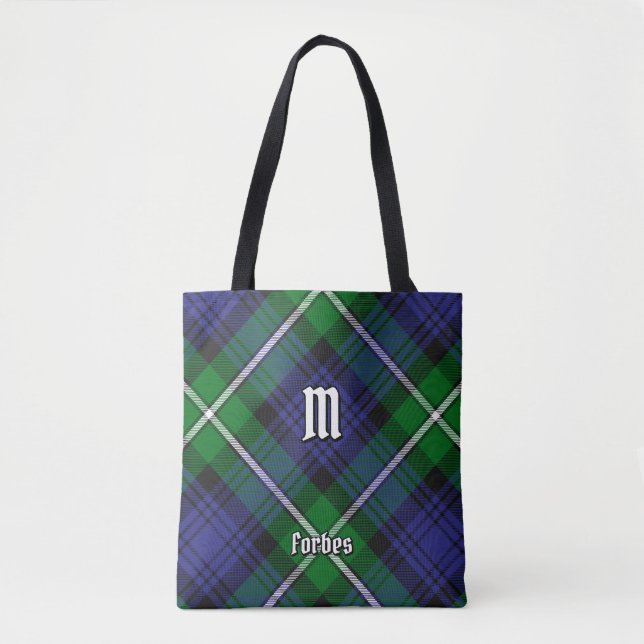 Tote Bag Clan Forbes Tartan (Devant)