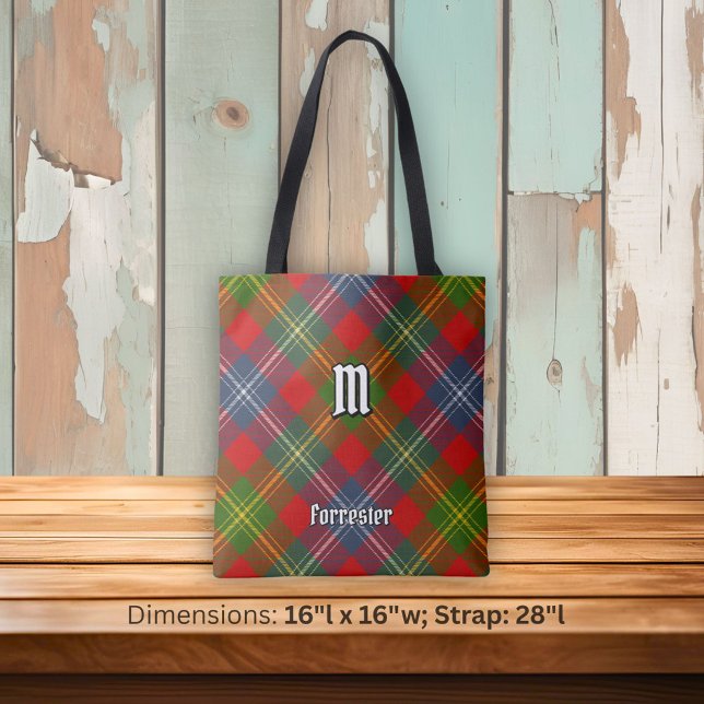 Tote Bag Clan Forrester Tartan (Créateur téléchargé)