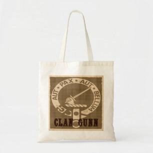 Tote Bag Clan Gunn Sépia