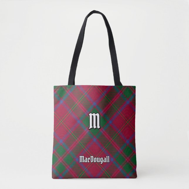 Tote Bag Clan MacDougall Tartan (Devant)