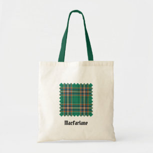 Tote Bag Clan MacFarlane Tartan de chasse antique