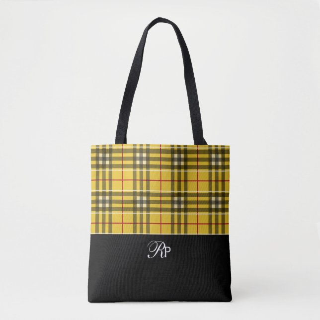 Tote Bag Clan MacLeod Plaid (Devant)