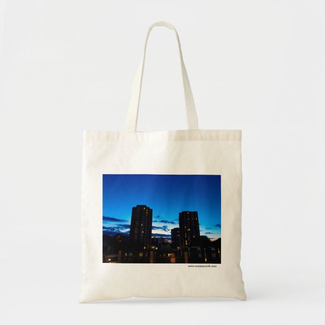 Tote Bag Clapham Junction Tower Blocks, Londres (Devant)