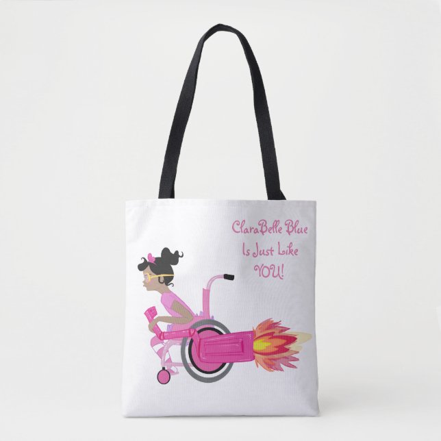 Tote Bag ClaraBelle Fourre-tout parfait bleu - BLANC (Devant)