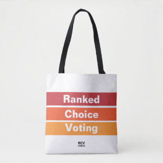 Tote Bag Classé Choice Bandes de vote fourre-tout