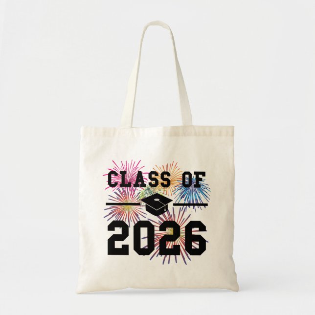Tote Bag Classe de 2026 Année de Terminale (Devant)