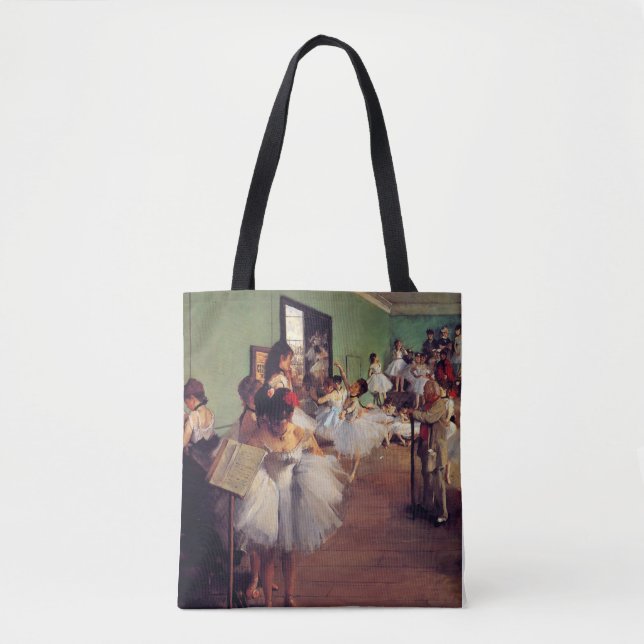Tote Bag Classe de danse par Edgar Degas (Devant)
