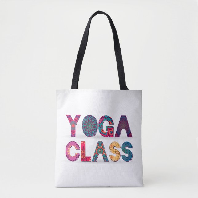 Tote Bag Classe de yoga (Devant)